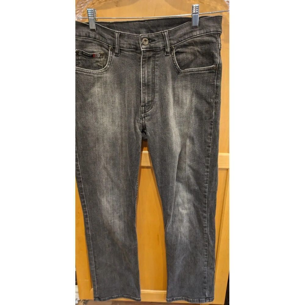 Pierre Cardin Mens Blue ‎ Jeans Size 34 SLIM MEASURE 32X30